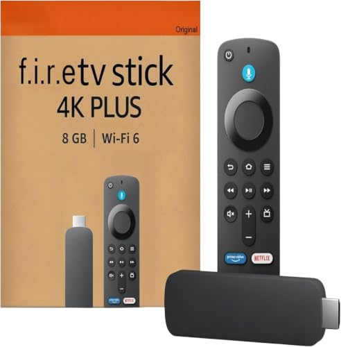 TV Stick 4K Plus 2nd Gen 2025 8GB Wi-Fi 6 A.l.e.x.a AI-powered - Original