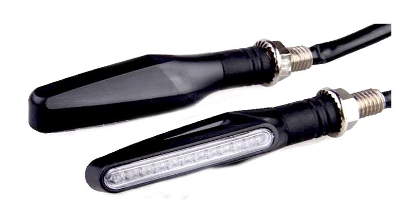 Image of A2D Bike KTM Style SleekAmber LED Indicators Set of 2 For TVS Apache RTR 160