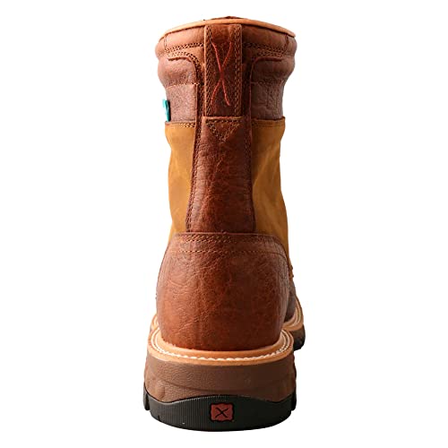 Image of Twisted X mens 8 inch Soft Toe Waterproof Lacer Work Boot