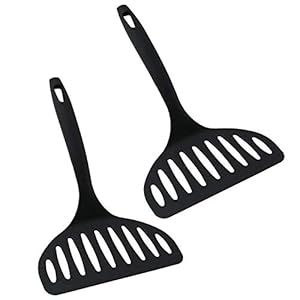 Shimomura Kihan 35894 Turner, Jumbo Made in Japan, Nylon, Wide, Okonomiyaki, Pancake, Spatula