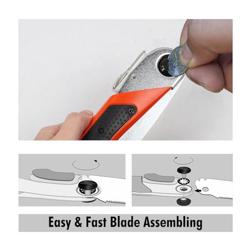 image for Toolux 5.9 Inch Folding Saw, SK-5 Steel Pocket Hand Saw for Wood, Hunt