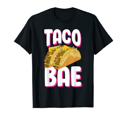 Taco Bae Tacos Martes Divertido Diseño de comida mexicana Camiseta