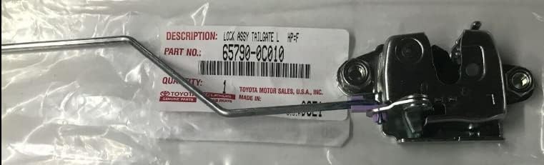 Toyota 65790-0C010 Tailgate Lock Assembly