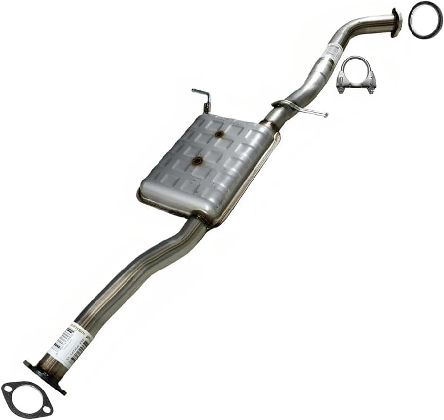 Northeastern Exhaust | Stainless Steel Exhaust Resonator Pipe Compatible for Infiniti G35X 2005-2006 Sedan 3.5L AWD - Include Gaskets and Clamp | Automotive Replacement Part