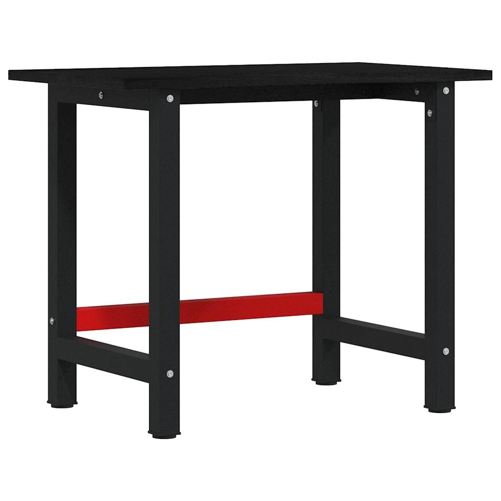 Banco de Trabajo Madera de Roble marrón Oscuro 100x60x81,5 cm, Banco De Trabajo, Mesa De Trabajo, Mesa Trabajo Taller, Banco Herramientas - 3309672