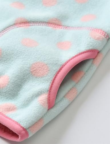 Image of Kids Printed Fleece Jacket Sherpa Lined Lightweight Zip | Toddler Baby Boys Girls Autumn Winter Warm Outerwear Soft Polar Fleece Car Seat Friendly Zip Up Coat