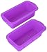 10 X 5 X 2.75 Inch Silicone Bread Mold and Loaf Pan, Set of 2 for Soap and Bread (Ships From USA)