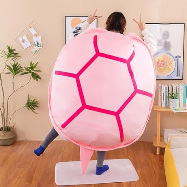 Draagbaar Schildpad Power Shell Grappig Pluche Kussen Schildpad Shell Kussens Giant Turtle Pillow Portable