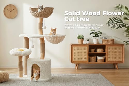 PETEPELA Árbol Moderno para Gatos Grandes de Interior miniatura 2