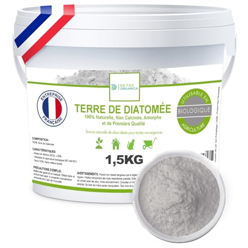DETOX ORGANICA Terre de Diatomée - Punaise de Lit, Anti...