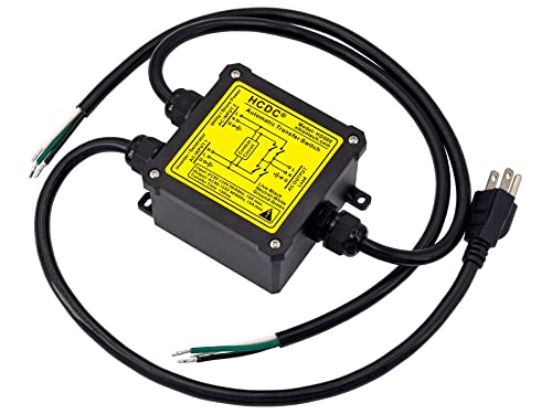 Ac120V 15Amp Automatic Transfer Switch, Ats Auto Transfer Switch, Hd060 #TOP1