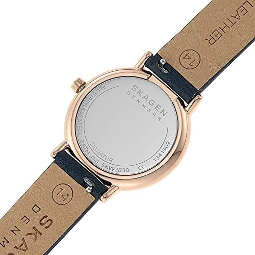 Skagen Women's Signatur Lille Two-Hand, 30mm case size, At Least 50% Recycled Stainless Steel Watch