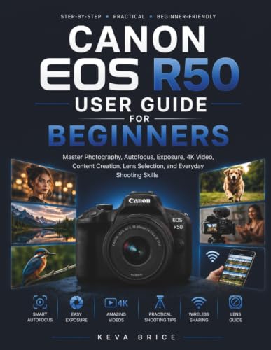 CANON EOS R50 USER GUIDE FOR BEGINNERS: Master Photography, Autofocus, Exposure, 4K Video, Content Creation, Lens Selection, and Everyday Shooting Skills image 2