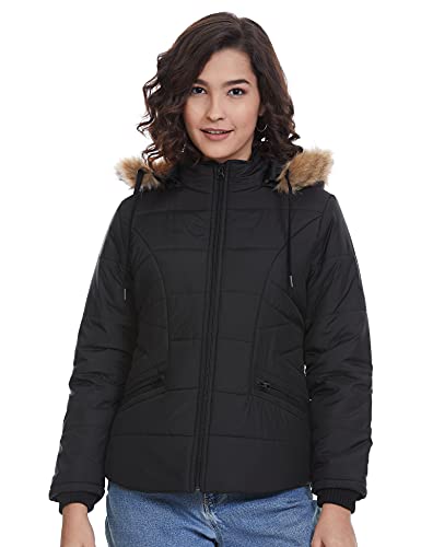 Qube By Fort Collins Women's Embellished Cape Jacket (170762_Black_XXL_Black_2XL)