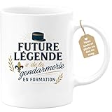 quotedazur Café-Croissant - Mug Personnalisé Tasse Cadeau Noël...