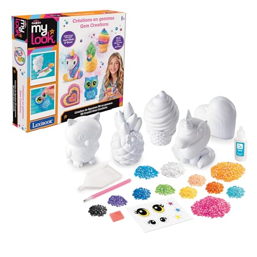 Figuras 3D Lexibook de piedras preciosas para tardes de manualidades en familia