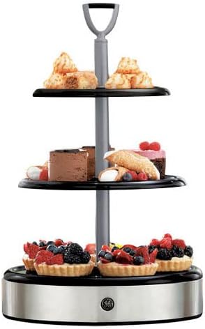 Electric Rotating 3 Tier Tray Rotating Electric Tier Tray