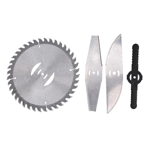 4PCS Swiftly Replaceable Cordless Trimmer Metal Blades, Trimmer Metal Blades, Suitable for All Cordless Trimmers, Delicate Grass, Thick Bushes