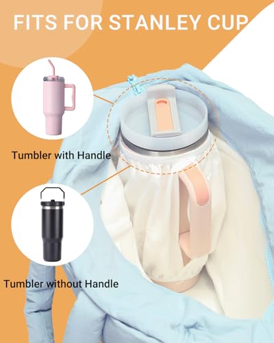 Image of Herald Puffer Tote Bag for Women, Large Quilted Puffy Handbag Lightweight Satchel Purse with Cup Holder & Compartment