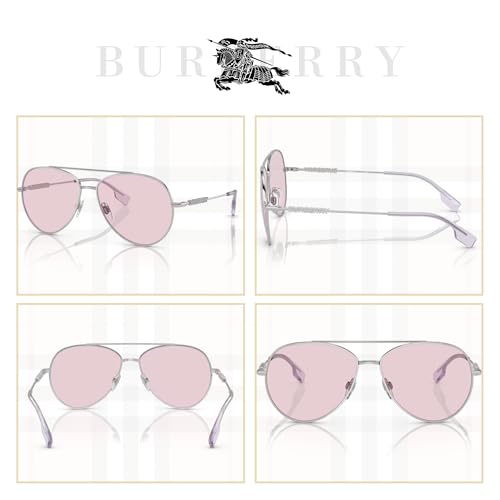 BURBERRY BE3147 Aviator Sunglasses for Women +BUNDLE with ACCESSORY EYEWEAR KIT4