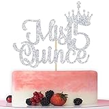 Mis Quince 15 Cake Topper, Cheers to 15 Years, Spanish Happy 15th Birthday Cake Decor, 15th Birthday