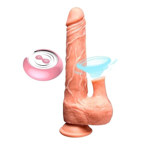 Prótese Realística com Pulsação e Sucção Controle Remoto 2