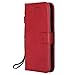 Produktbild Hülle für Galaxy J3 2017 /J330 Hülle Handyhülle [Standfunktion] [Kartenfach] [Magnetverschluss] Tasche Etui Schutzhülle lederhülle klapphülle für Samsung Galaxy J3 2017/J330F - JEKT050341 Rot