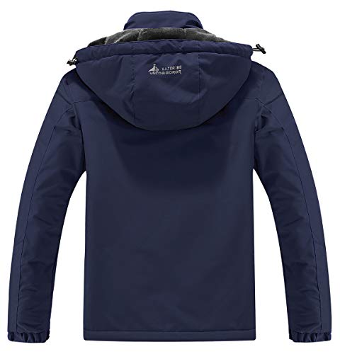 Moerdeng Men's Waterproof Ski Jacket Warm Winter Snow Coat Mountain Windbreaker Hooded Raincoat #TOP1