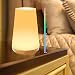 KIPIDA Lampada da Comodino a LED Intelligente, Luce Notturna Bambini Dimmerabile,RGB Colorata Lampada con Controllo Tattile, Regolabile 3 Modi di Illuminazione per Camera da Letto, Uffcio, Campeggio