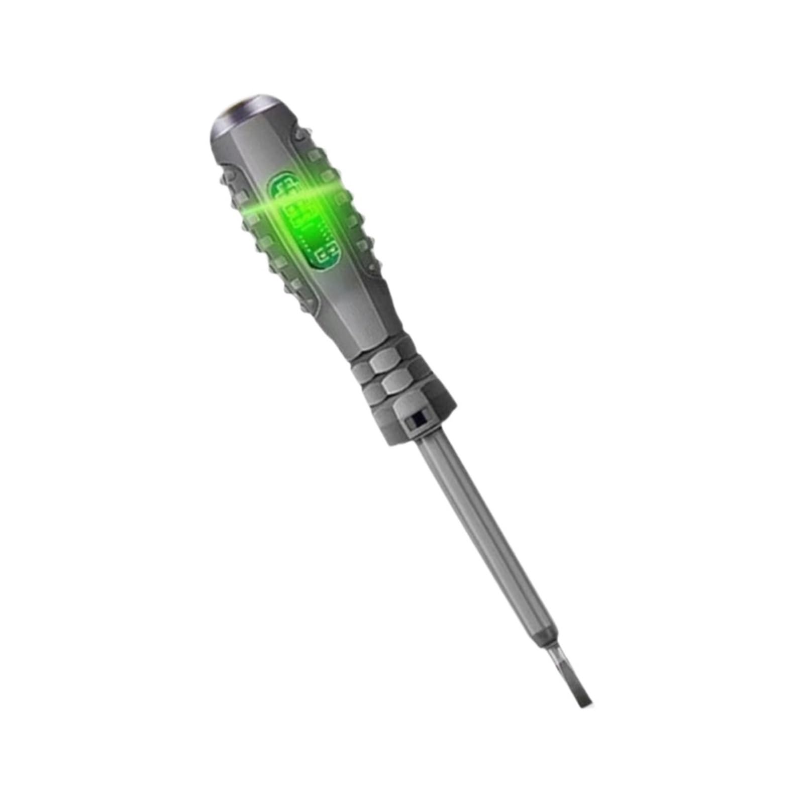 Spannungsmesser 10er-Pack Flach-/Kreuzschraubendreher Elektrostifttester For Drahtbruch Hohes Drehmoment Multifunktions-Intelligente Induktionserkennung Elektrotest-Schraubendreher-Teststiftwerkzeug