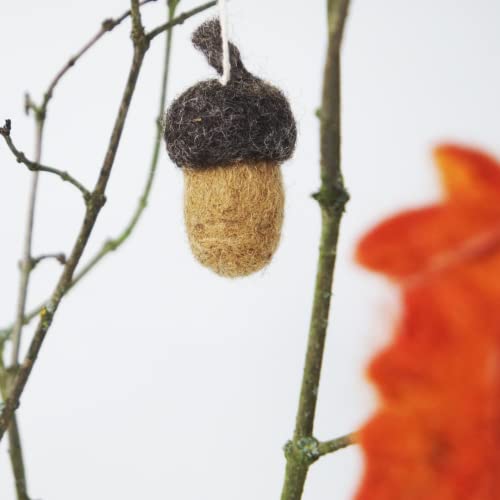 Set di 6 ciondoli natalizi in feltro