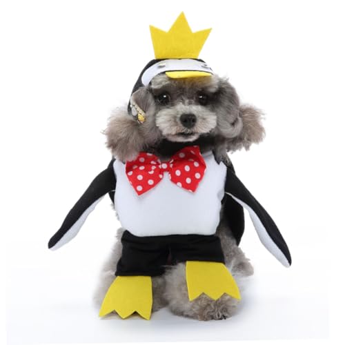 Disfraz capa de pingüino para perros y gatos talla M miniatura 5