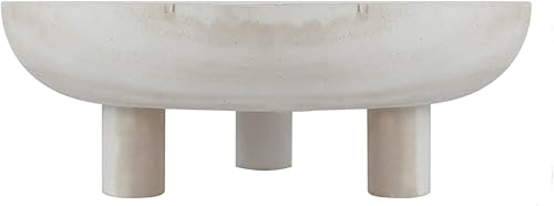 Miniatura 4 de Cuenco de madera único hecho a mano de tres patas, cuenco de fruta de madera, cuenco con pies, perfecto para decoración rústica del hogar y mostrar