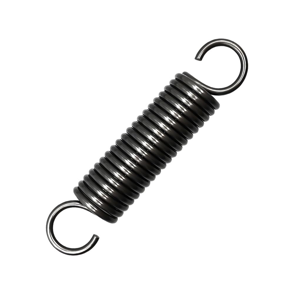 Produktbild von 10 Stück Spannfedern Mit Haken – 25 Mm Länge, 0,5 Mm Drahtstärke, 7 Mm Außen-Ø – Hochtemperaturgehärtet, Ermüdungsfest – Für Diverse Mechaniken