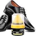 PREZONE Shoe Cream with Applicator (Neutral) | Leather Shoe Polish Cream | Nourishing Natural Wax Formula for Long-Lasting Shine | Shoe Cream for Leather Shoes(50ML) gallery image