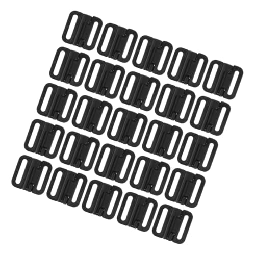 TOVINANNA 100 Sets Underwear Button Women Bra Front Clasps Bra Front Clasp Replacement Bra Clasp Buckle Bra Front Closing Clasps Breastfeeding Bra Front Clasp Women Bra Clasp Black Plastic