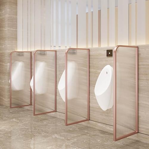 Paroi d'urinoir design en acier inoxydable pour l'aménagement intérieur d'un hôtel