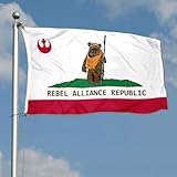 2but Rebel Alliance Flag Tapestry banner 3x5ft Man Cave (II)
