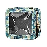 FRODOTGV Anchors and Ropes Make-up-Tasche, mit Reißverschluss, Kosmetikbehälter für Mädchen und...