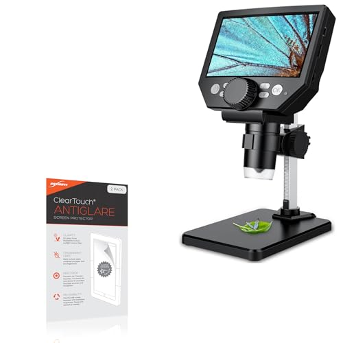 BoxWave Screen Protector Compatible with PalliPartners LCD Digital Microscope (5.5 in) - ClearTouch Anti-Glare (2-Pack), Anti-Fingerprint Matte Film Skin