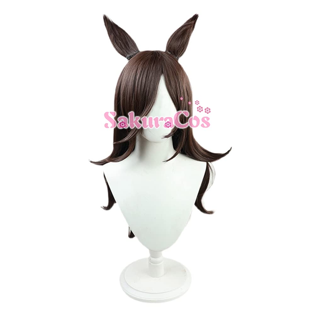 コスプレ　ウィッグ　フルセット　130 140 ウマ娘　トウカイテイオー : sakuracos 即納品 ウマ娘 プリティーダービー ライス