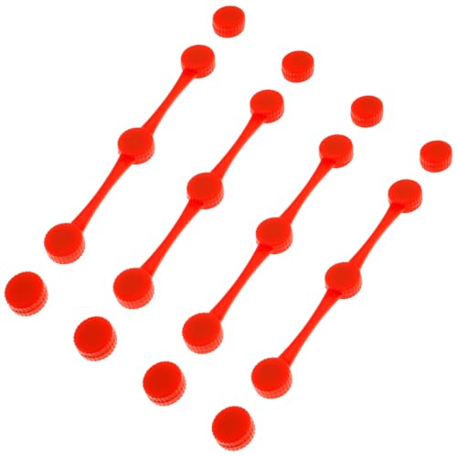 4 Pcs Air Fryer Magnet Silicone Buckle for Holding Down Air Fryer Parchment Paper Heat Resistant Soft Silicone Parchment Paper Hold down Buckle Easy Cleaning for Kitchen