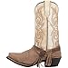 Laredo Womens Myra Cowboy Boots Leather Sand/White 8.5 W