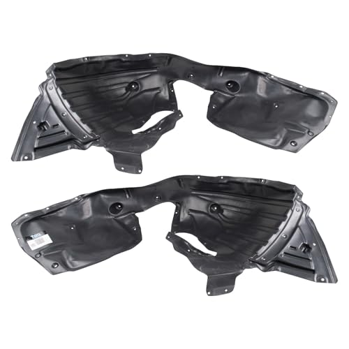 Image of TRQ Front Inner Fender Liner Set Compatible with 2018-2023 Honda Odyssey HO1248179 HO1249179