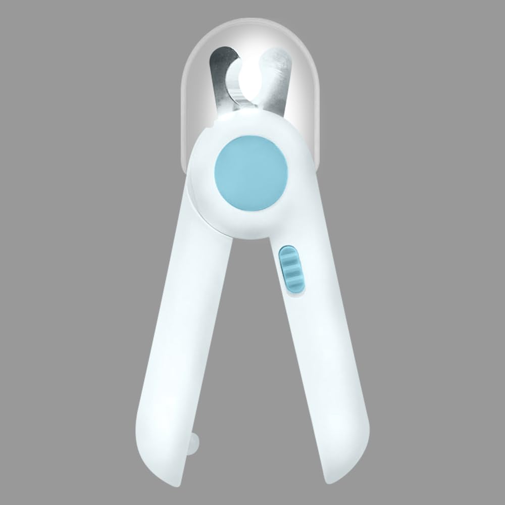 YATOSEEN Cuidado de Las uñas para Perros, Herramienta Profesional para recortadoras de Aseo con luz LED y Bloqueo de Seguridad para Evitar Cortes excesivos Adecuado para Mascotas Grandes y pequeñas
