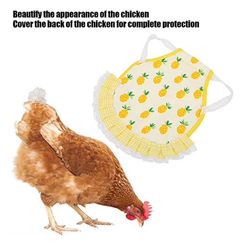 Colete para animais de estimação, não prejudica o frango, projetado com faixa elástica, faz com que