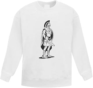 Azeeda 'Roman Warrior' Kid's Sweatshirt/Jumper (9-11 Years) (KW00060694)
