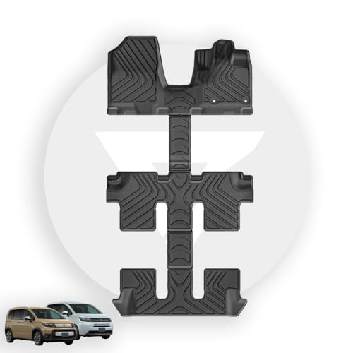 KUTOOK 新型フリードGT系 フリードe:HEV パーツ 整理整頓 内装 アクセサリー 3Dラバーフートマット 立体フロアマット