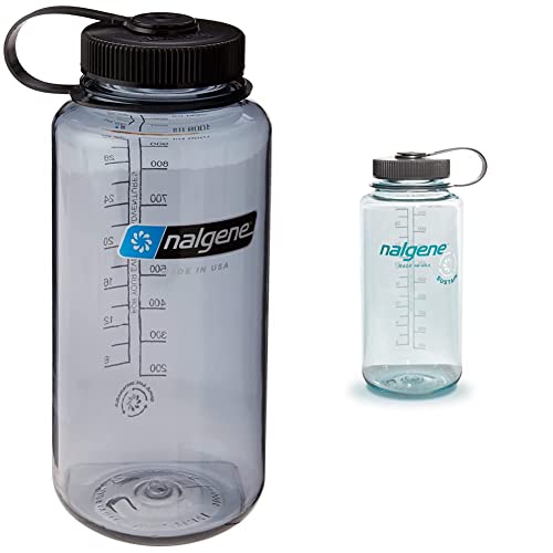 Nalgene Sustain Tritan BPA-Free Water Bottle Made, 32 OZ, Wide Mo...