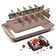 joeji’s Kitchen Brownie Backform Pfanne - Rechteckige Backform 31cm x 20 cm - Antihaft mit 18 Trennwänden Schokoladen Brownies Ausstecher